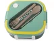 Lunch Box with Compartments and Cutlery, Green, 1000ml