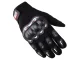 Protective Motorcycle and Bicycle Touchscreen Gloves, Black, L/XL