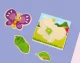 Bakalu Montessori Wooden Layered Puzzle Butterfly