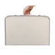 Trizand Folding Camping Table - Suitcase, Beige