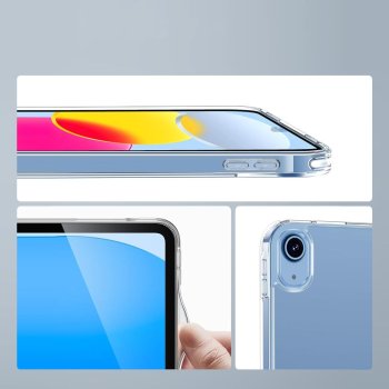 Tech-Protect FlexAir Hybrid Case for iPad 10.9" (2022) / 11" (2025) - Transparent