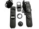 5-in-1 Survival Whistle with Compass Flashlight Thermometer, Black