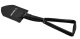 Folding Camping Shovel 3-in-1 Multitool with Pickaxe and Saw, Black