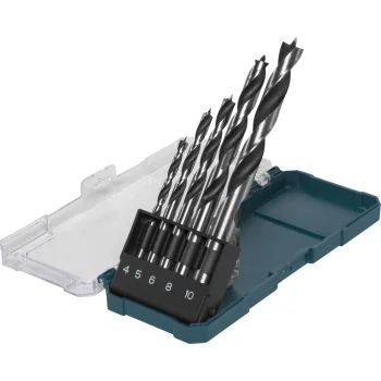 Makita D-72861 Wood Drill Bit Set 4-10mm, 5 Pieces