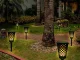 Solar Garden Torch Light with Dusk Sensor, 107 cm