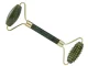 3-in-1 Jade Face Massager Set with Roller and Gua Sha, Green