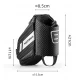 Rockbros C32BK Saddle Bag 1.5L with Water Bottle Pocket, Black