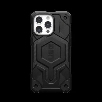 Apple iPhone 15 Pro Max 6.7'' UAG MagSafe Monarch Pro Hard Case Cover, Black Carbon