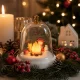 LED Night Light with Music and Campfire Motif