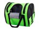 Pet Carrier Backpack for Cats and Small Dogs, breathable mesh, green