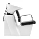 Hairdressing Backwash Unit Gabbiano Porto, Grey and Black