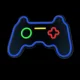 Forever Light PLEXI LED Neon Gamepad, Multicolor