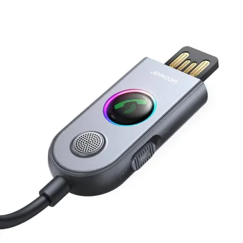 Joyroom JR-CB6 Bluetooth 5.3 Car Receiver, Dark Gray