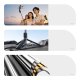 Orico SPV90 Selfie Stick Tripod with Bluetooth and Light, Black