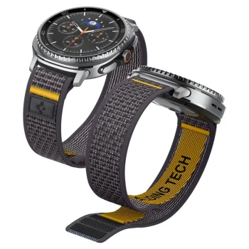Spigen Athlex Air laikrodžio dirželis Samsung Galaxy Watch 40/44/46 mm, pilkas