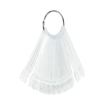 Transparent Nail Polish Display Ring WZ2 50 Pcs