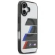 BMW M IML Metal Buttons Tricolor Lines MagSafe Case for iPhone 17 Gray