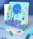 Bakalu Wooden Octopus Maze Logic Game