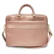 Guess Saffiano Script 16\" Laptop Bag, Pink