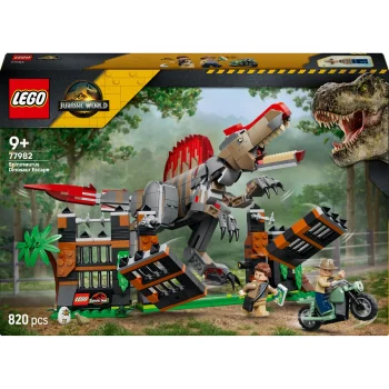 LEGO Jurassic World 77982 Spinosaurus Dinosaur Escape Set