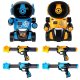 Robot Shooting Target Game with 2 Foam Ball Blaster Guns