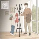 Metal Standing Coat Rack with Shelf Massido MS-869
