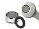 Tap aerator nozzle M24, plastic, chrome