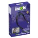 Izoxis 25675 LED kakla lasīšanas lampiņa, pelēka