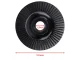 Wood Grinding and Carving Disc for Angle Grinders, Flat, 125 x 25 mm, Black