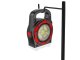 Solar flashlight portable rechargeable LED powerbank floodlight power