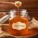 Self-Adhesive Jar Labels, 300 pcs, Brown