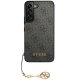 Guess GUHCS23SGF4GGR S23 S911 grey/grey hardcase 4G Charms Collection