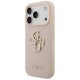 Guess Grained Big 4G & Classic Logo iPhone 17 Pro Case - Pink