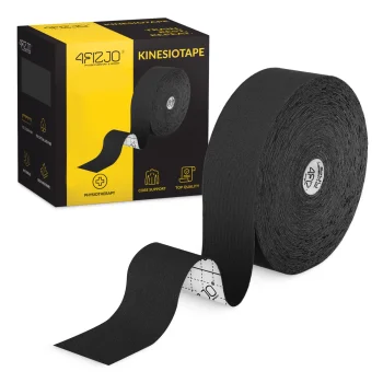 4Fizjo Kinesiology Tape 5 cm x 31 m, Black
