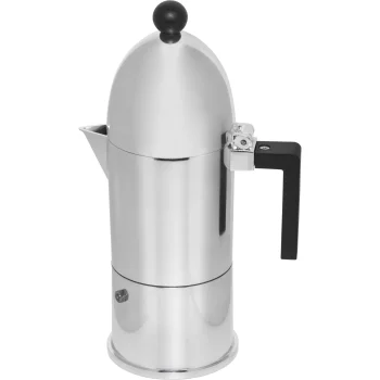 Alessi La Cupola A9095/6 B Espresso Maker, 300 ml, Silver