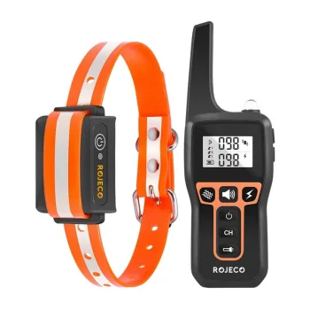 Rojeco PD529 Electric Dog Training Collar, 1000m, Orange
