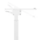 Maclean MC-892W Ergonomic Height Adjustable Desk (White)
