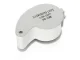 Folding Jeweler\'s Loupe 40x Magnifier with 2 LED Lights, Silver