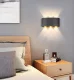 Outdoor Wall Lamp, Up/Down LED, 6W, Black