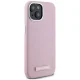 Karl Lagerfeld FW Metal Plate MagSafe iPhone 15 Case, Pink