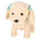 Interactive Toy Poodle Dog on Leash, Walks and Barks