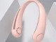 Portable Neck Fan, Rechargeable, 3 Speeds, Pink
