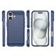 Dėklas iPhone 16 Plus telefonui Carbon Case, mėlynas