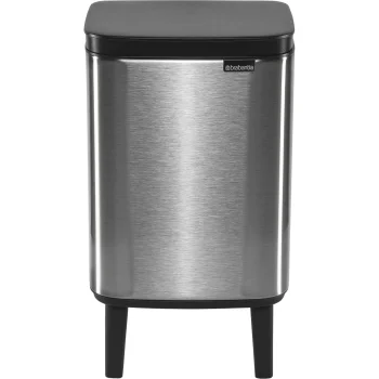 Waste Bin Brabantia Bo Hi 4 l, Matte Steel Fingerprint Proof