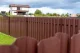 Profiled Metal Fence Board Polo PMx2 RAL8017 1350 mm, Brown