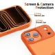 Tech-Protect MagMat Case for iPhone 17 Pro - Orange / Matte
