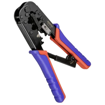 KNIPEX 97 51 10 Crimping Pliers for Western Plugs RJ11 RJ12 RJ45 190 mm