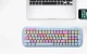 MOFII Candy BT Bluetooth/USB Wireless Mechanical Keyboard With Backlight, blue