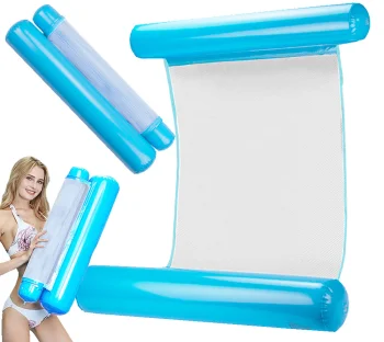 Inflatable Water Hammock / Swimming Mattress, 77x75 cm