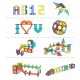 Magnetic Tiles Marble Run 105 Piece Set with LED Lights STEM Building Toy